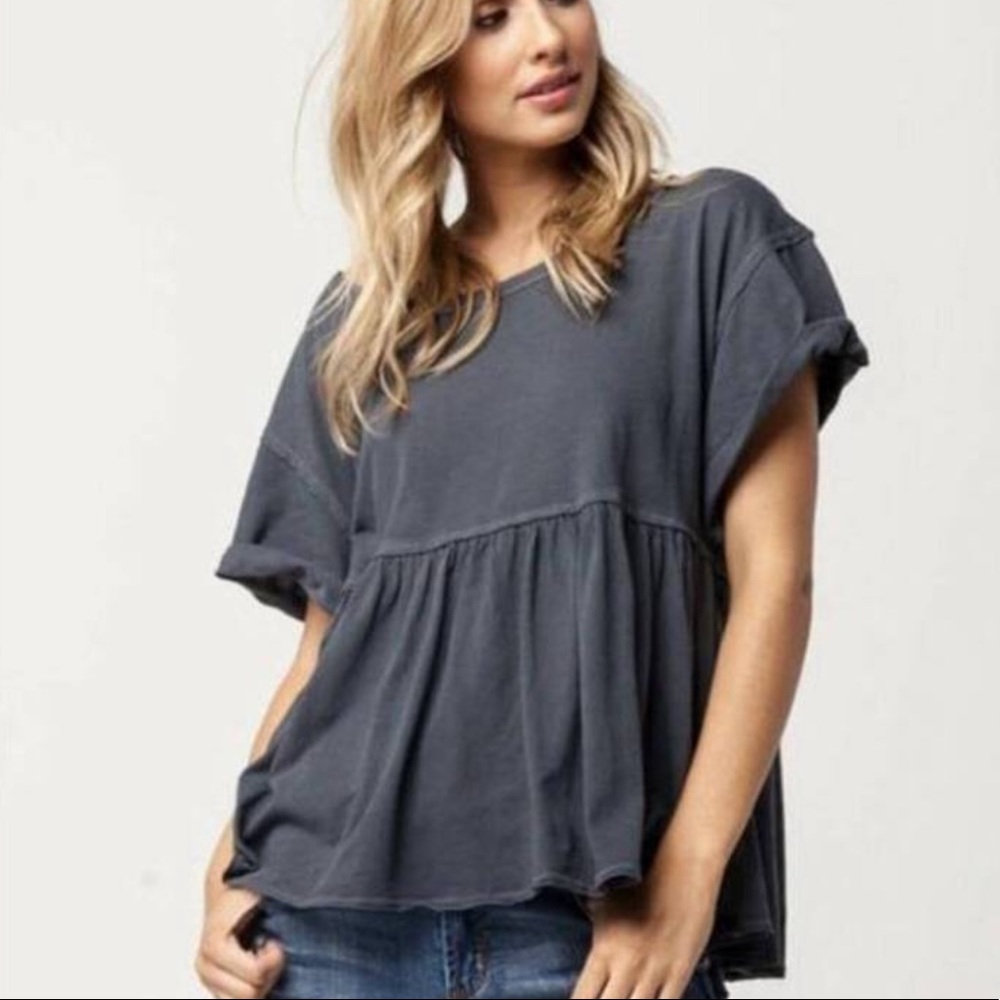 We The free drop waist tee